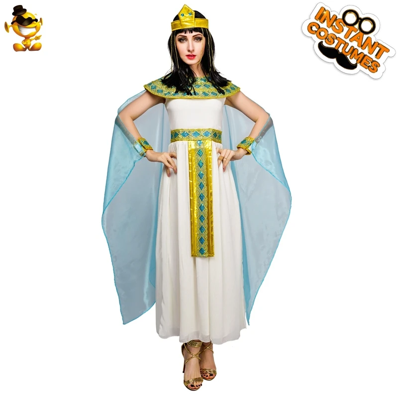 Halloween  Party Fancy Dress Ancient national style  Queen Of The Nile Cleopatra Costume
