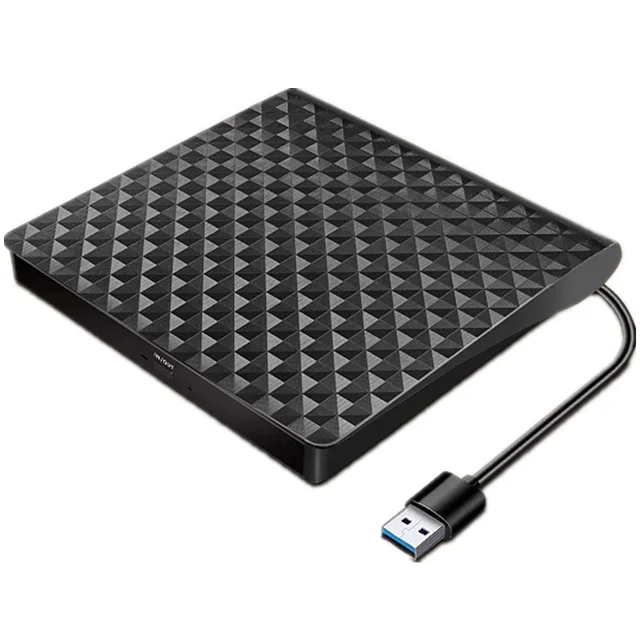 Best Selling Slim External CD Drive USB 3.0 Portable Read CD Player Win 11mac External CD Drive, DVD rw Writer
