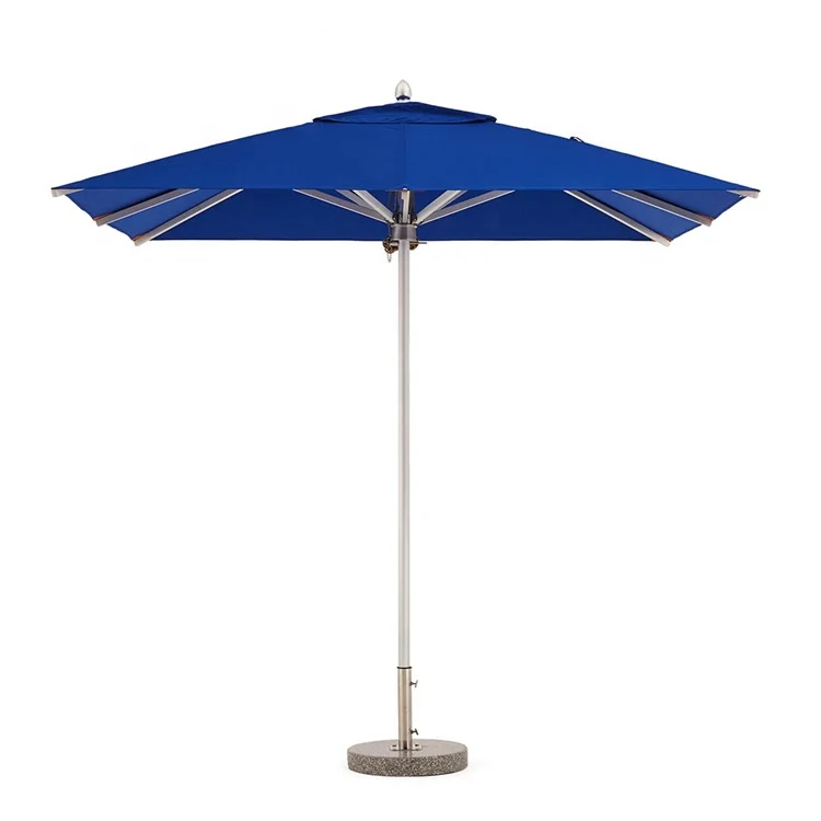9FT/2.7M 8 Ribs Outdoor Patio Umbrella with Tile and Crack Factory Direct Garden Parasol Sun Umbrella