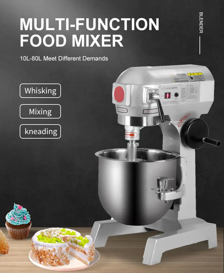 High Efficient Cake Mixer Machine For Dough Cream Pastry