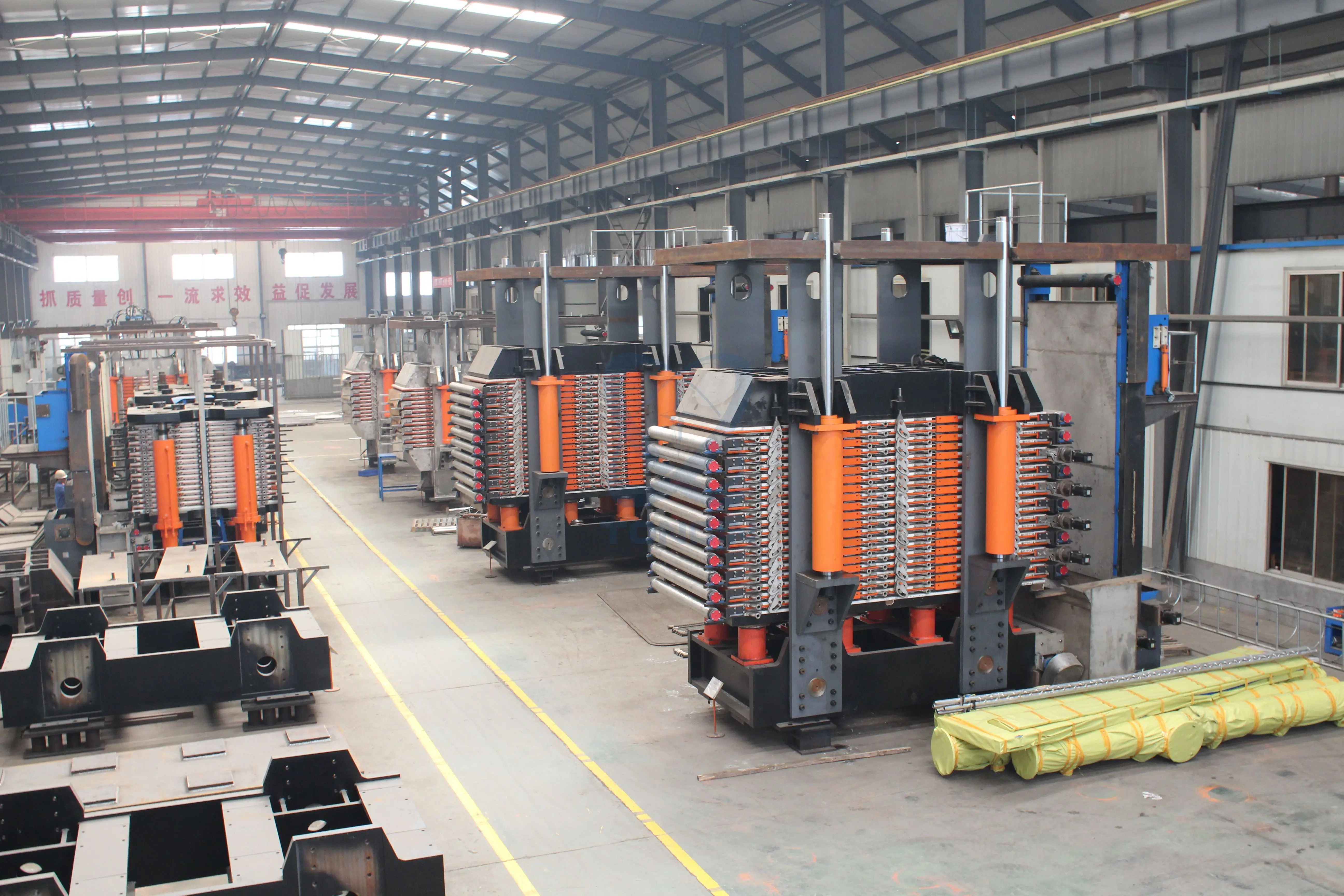 Toncin vertical filter press plate and frame tower filter press  filter 1-270