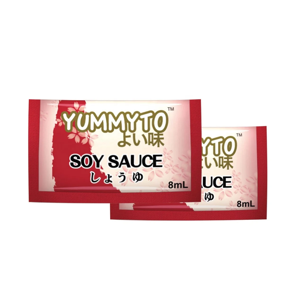 Halal Mini Soy Sauce 8ml small soy sauce bag Japanese Soy Sauce with kikkoman style