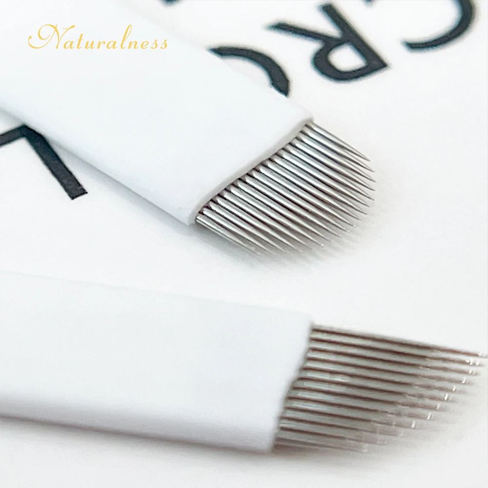 Naturaless 7S 21U 0,2 мм Ручная тату-продукция для бровей, микроблейдинг, поставки игл