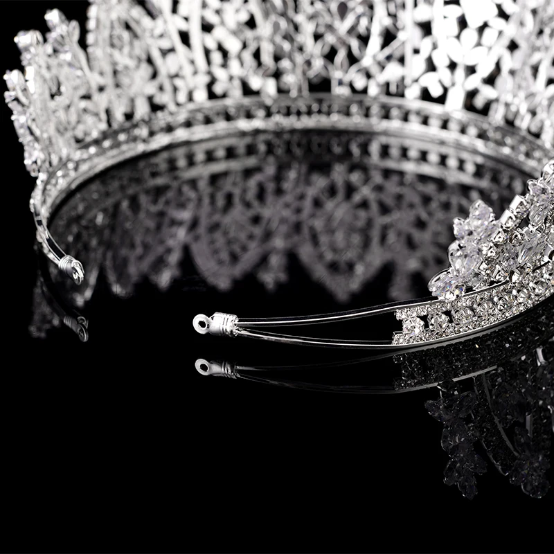 
Princess Crown and Tiaras Classic Design Elegant Wedding Bridal Hair Jewelry Tiaras Crowns Women Zircon BC5069 Corona Princesa 