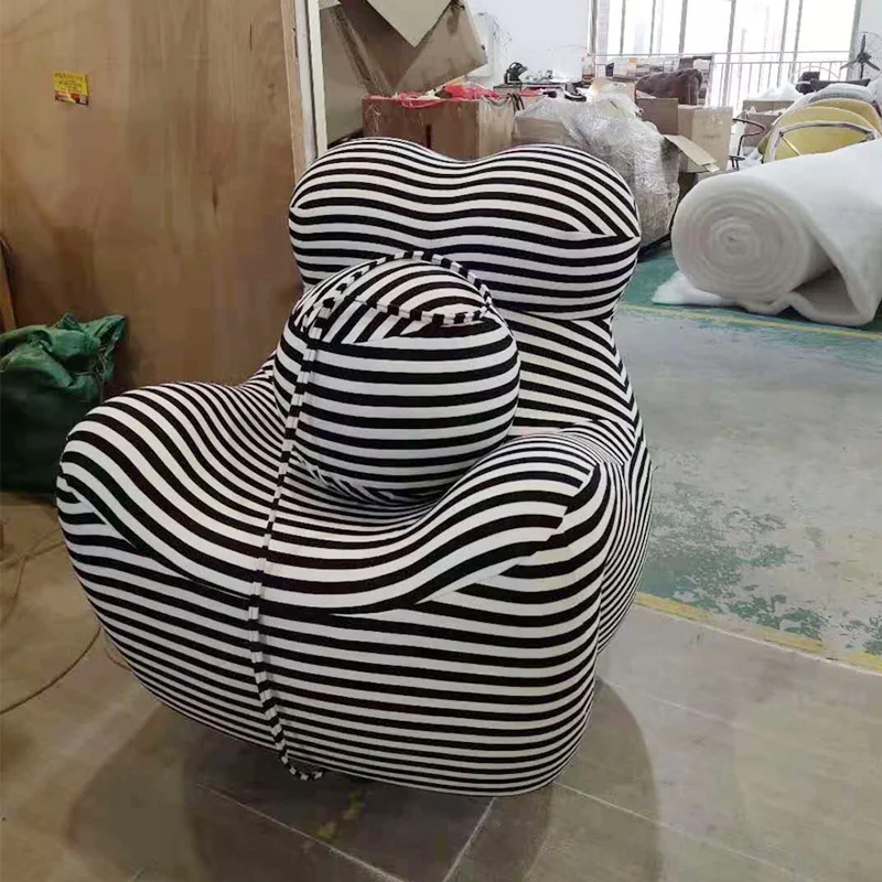 Sex Furniture Hot Leather Fabric Modern Sexy Sofa Chair  for Couples