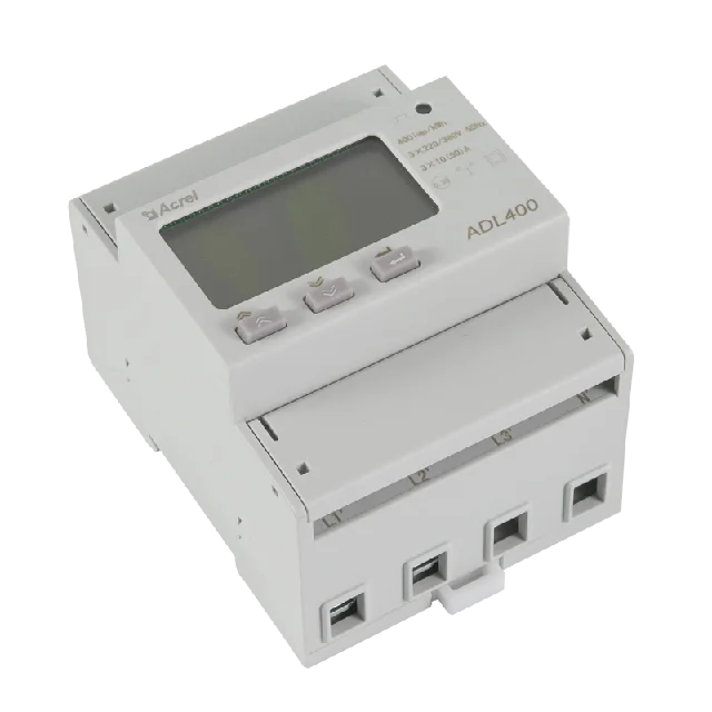 Acrel ADL400-C din rail energy meter three phase with lcd display & rs485 modbus for energy management solution