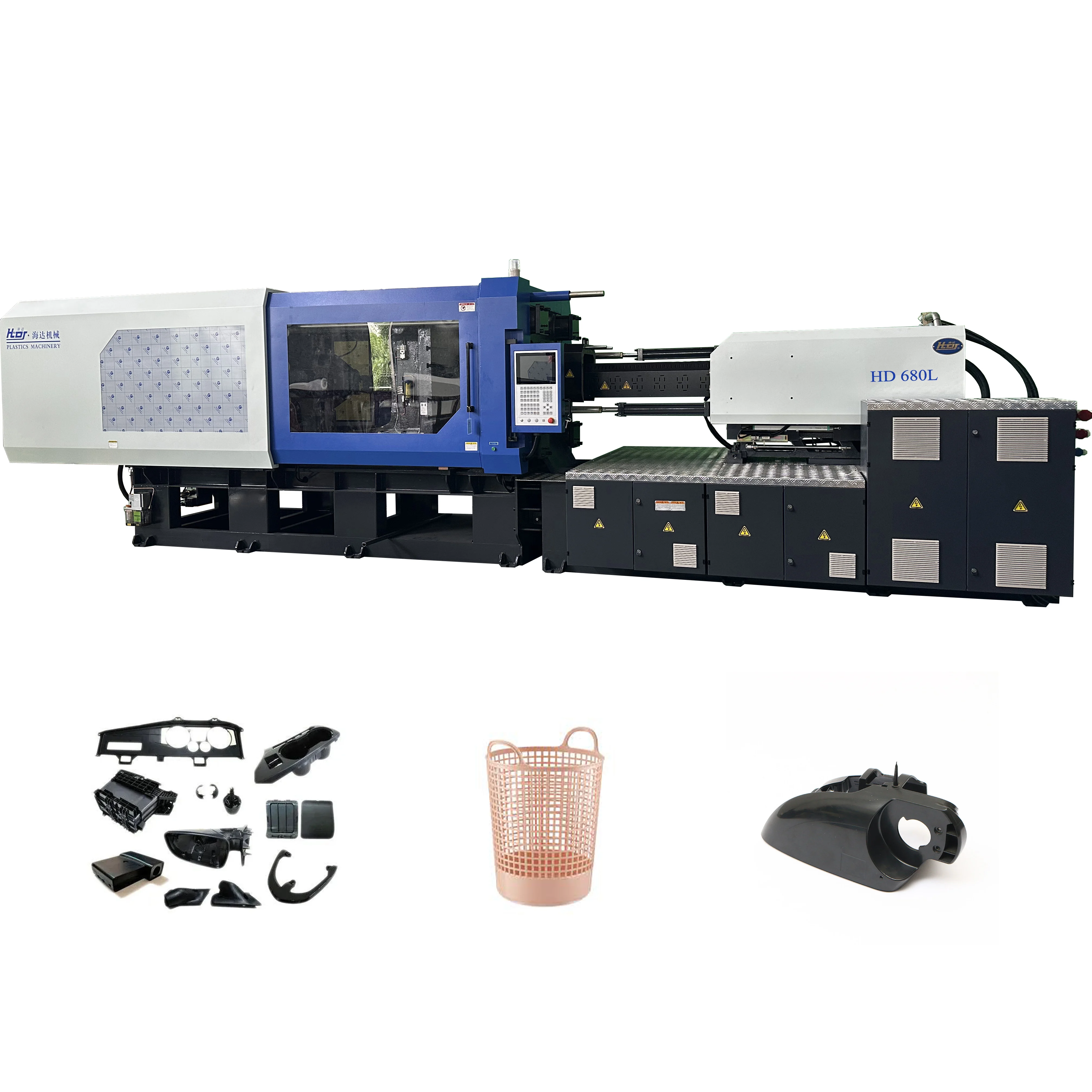 High Precision 680L Servo Horizontal Plastic Injection Molding Machine Energy-Saving ABS EPS PET PC PP Preform Mechanical Type