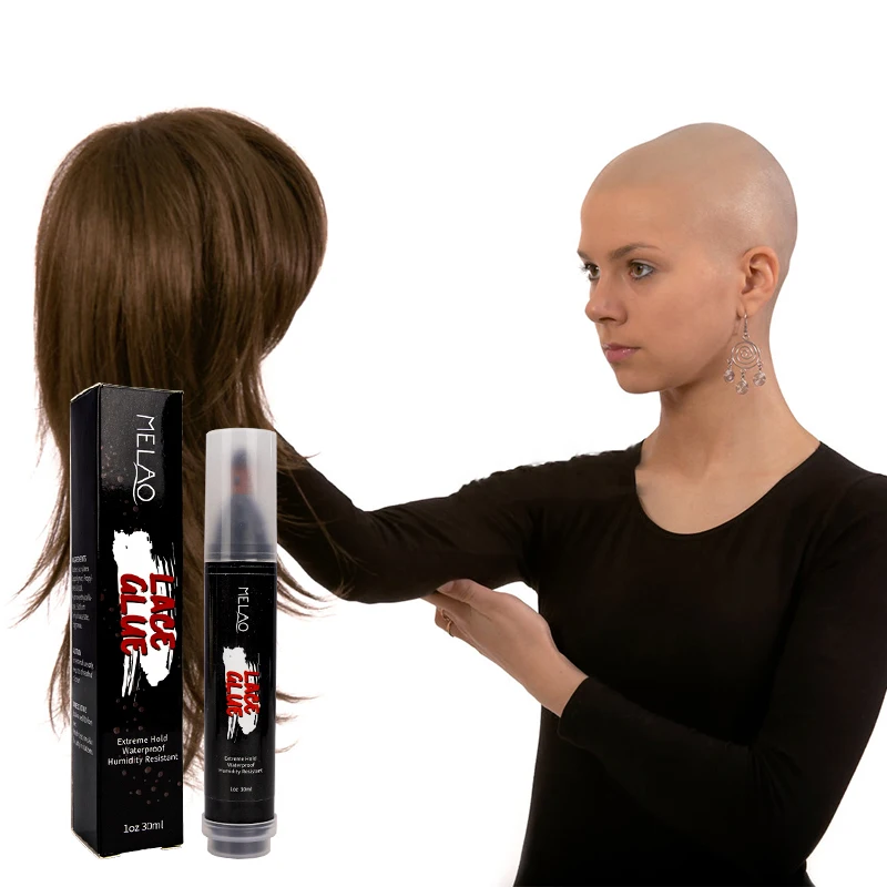 OEM private label Safety Super Hair  frontal Waterproof Extreme Hold Invisible Hair Wig GLue Lace Wig Adhesive lace glue