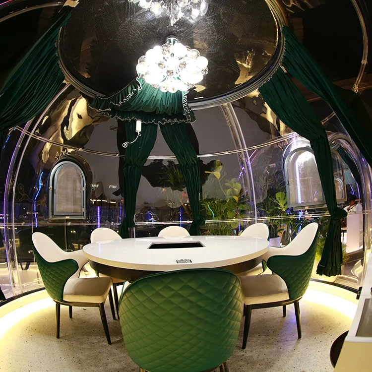 Transparent domes 2m/3m/4m/5m/6m/8m Clear Star Room Visual bubble room Customizable support from Factory made in China