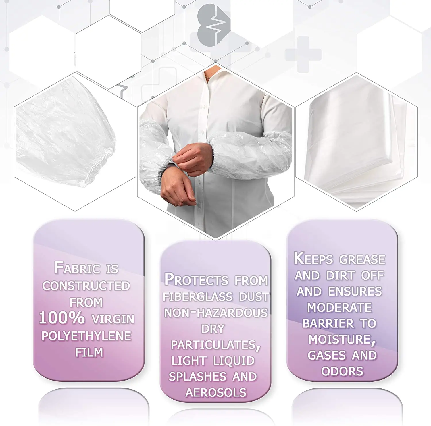 Disposable sleeves hand-made disposable  surgical doctor use arm sleeve uv protection