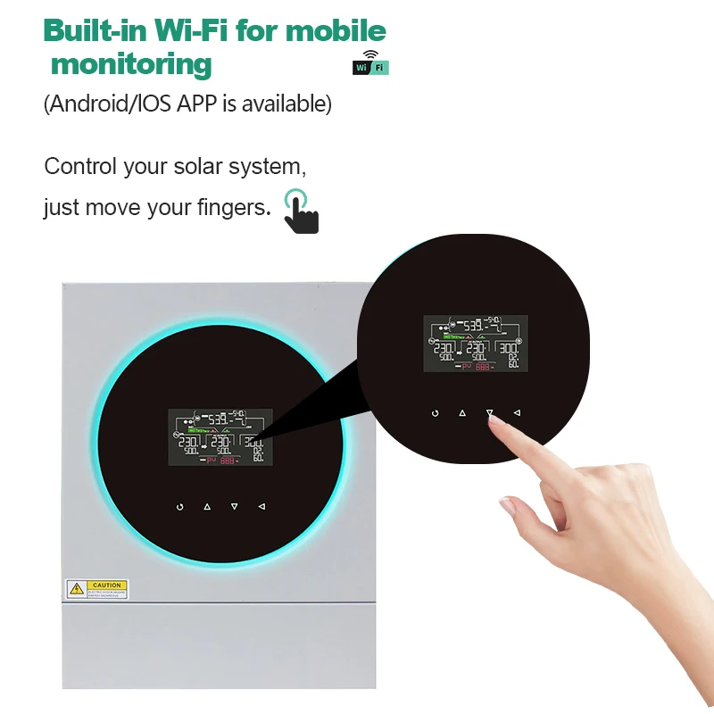 4KW 6KW Power Inverter MPPT Off Grid 48V Solar Inverter For Home Appliance