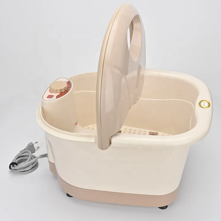 Электронная ванна для ног KIKI NEWGAIN, массажер роликовый для облегчения кровообращения, спа