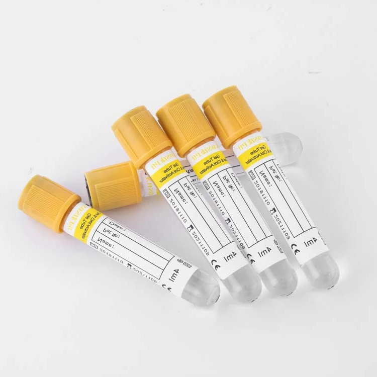 Заводские вакуумные трубки для сбора крови из стекла и ПЭТ качества CE