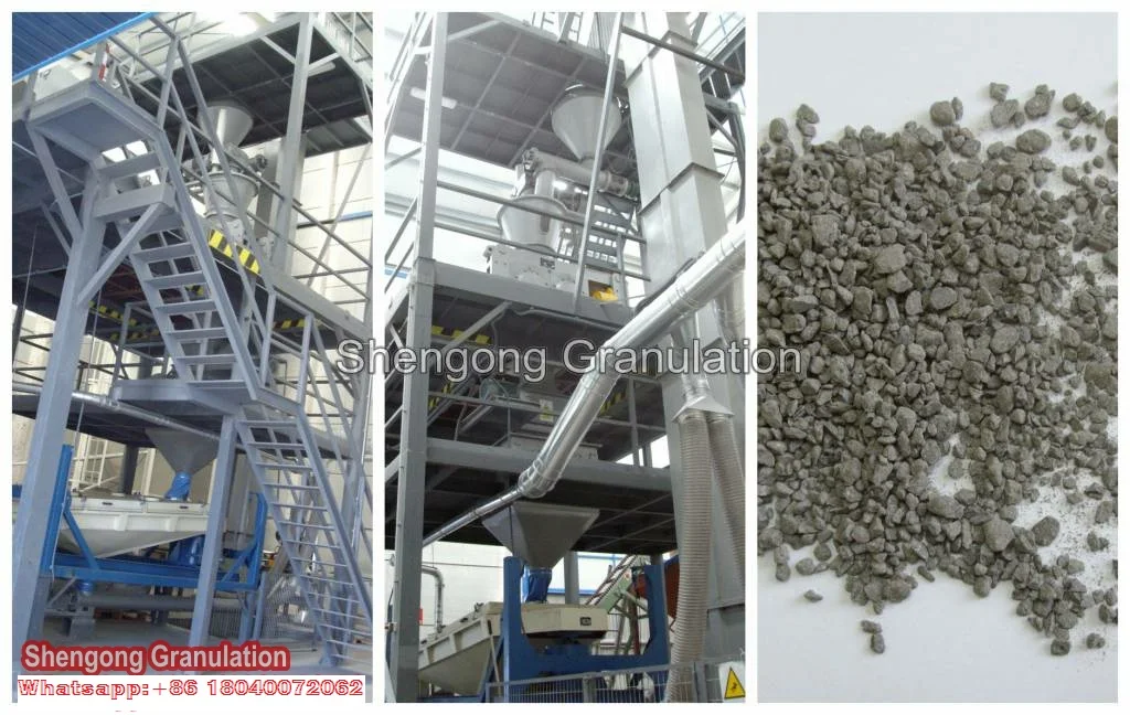 Inorganic chemical mineral fertilizer double roller oval ball briquette press machine