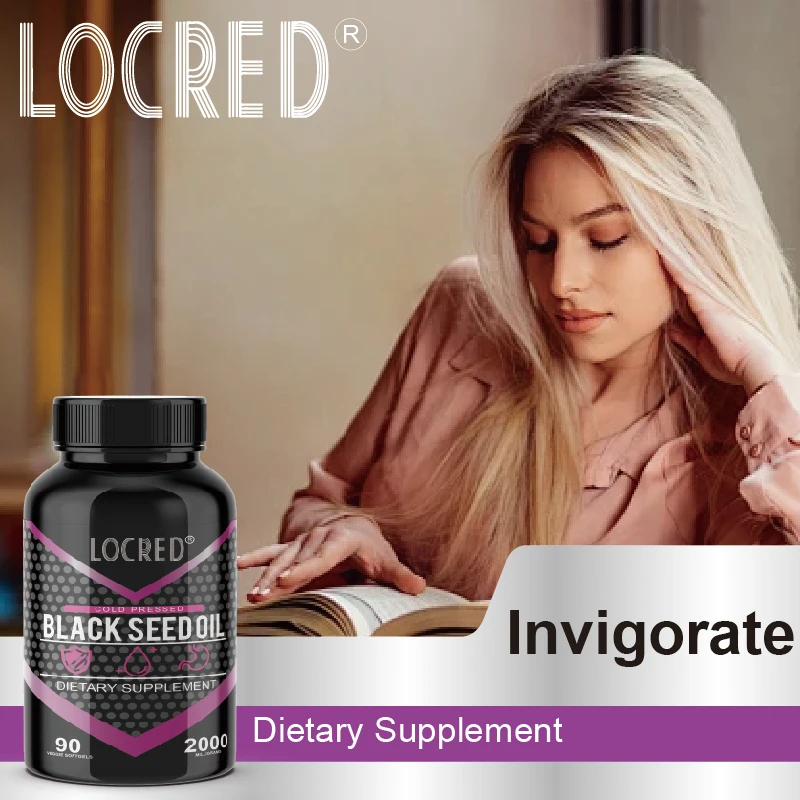 OEM OBM Factory Cold Pressed Black Seed Oil Soft Capsule Dietary Supplement Vegetarian gelcaps for Soft Capsule