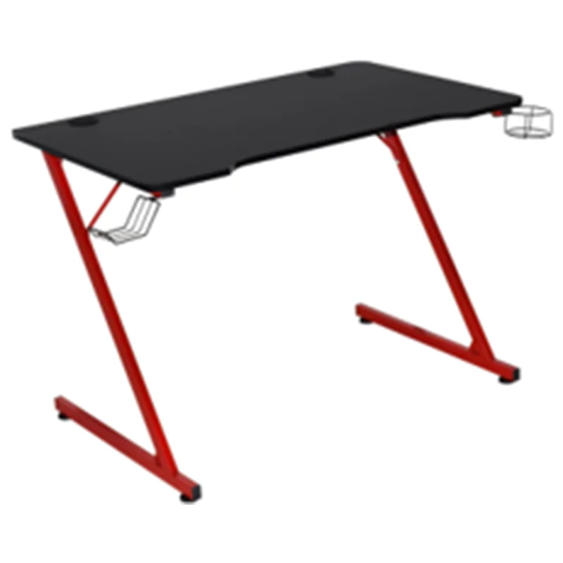 Verified  Suppliers Simple Modern Office Wood Steel Pc Desk Gaming Computer Desk Case