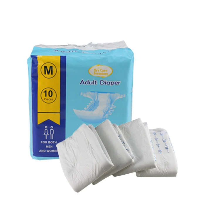 Adult Diaper Cover Pants Incontinence Low Price Plastic Vinyl PVC Plastic for Adults Disposable Fluff Pulp Printed Abdl 40000PCS