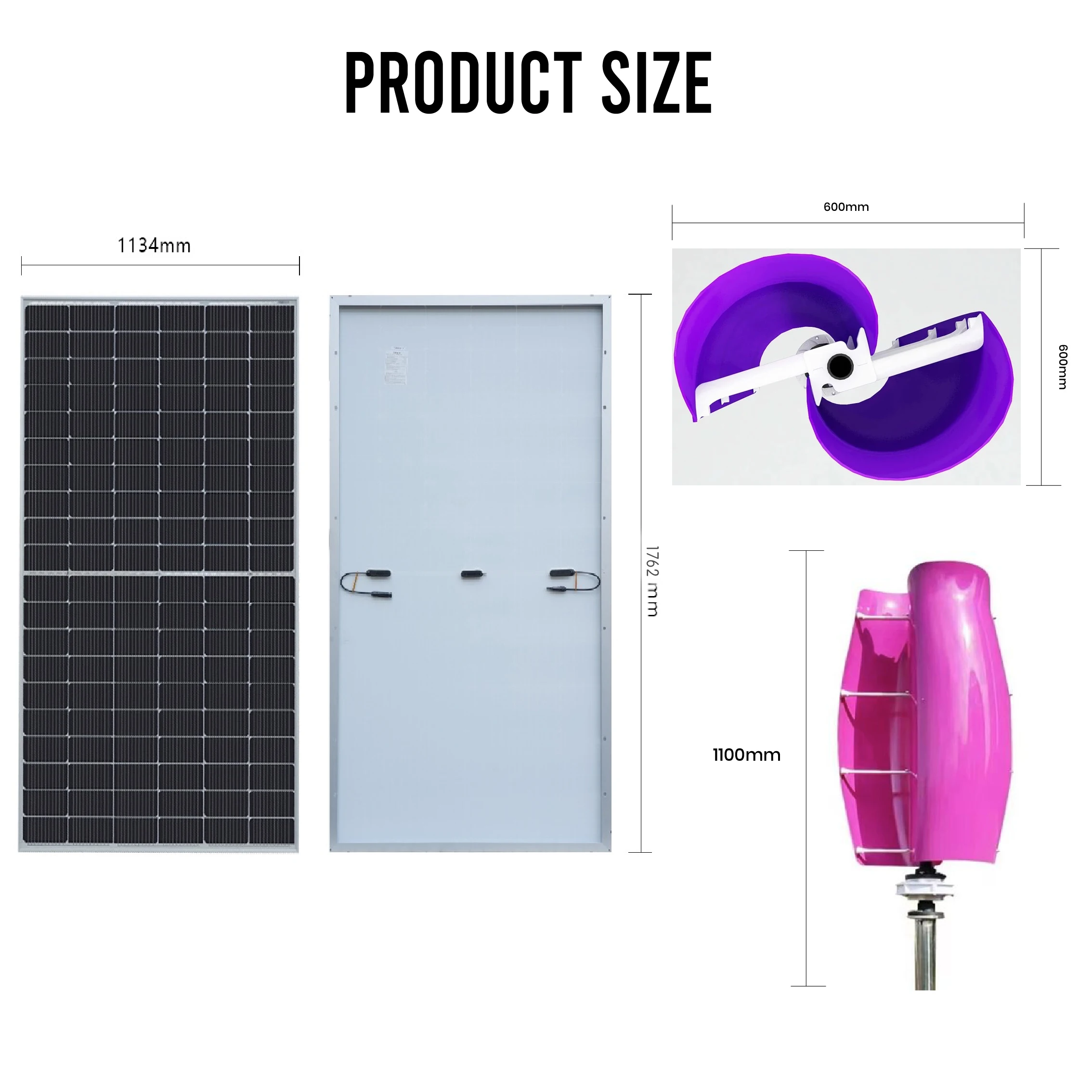 Home Use 5kw 10kw 15kw 20kw Wind Turbine Kit off grid 5Kw Wind Solar Hybrid Power Generation System