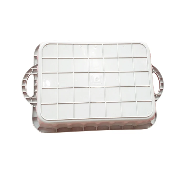 Plastic Car Waste Oil Container 8L Engine Oil Drain Pan Round Black Oil Pan With Handle