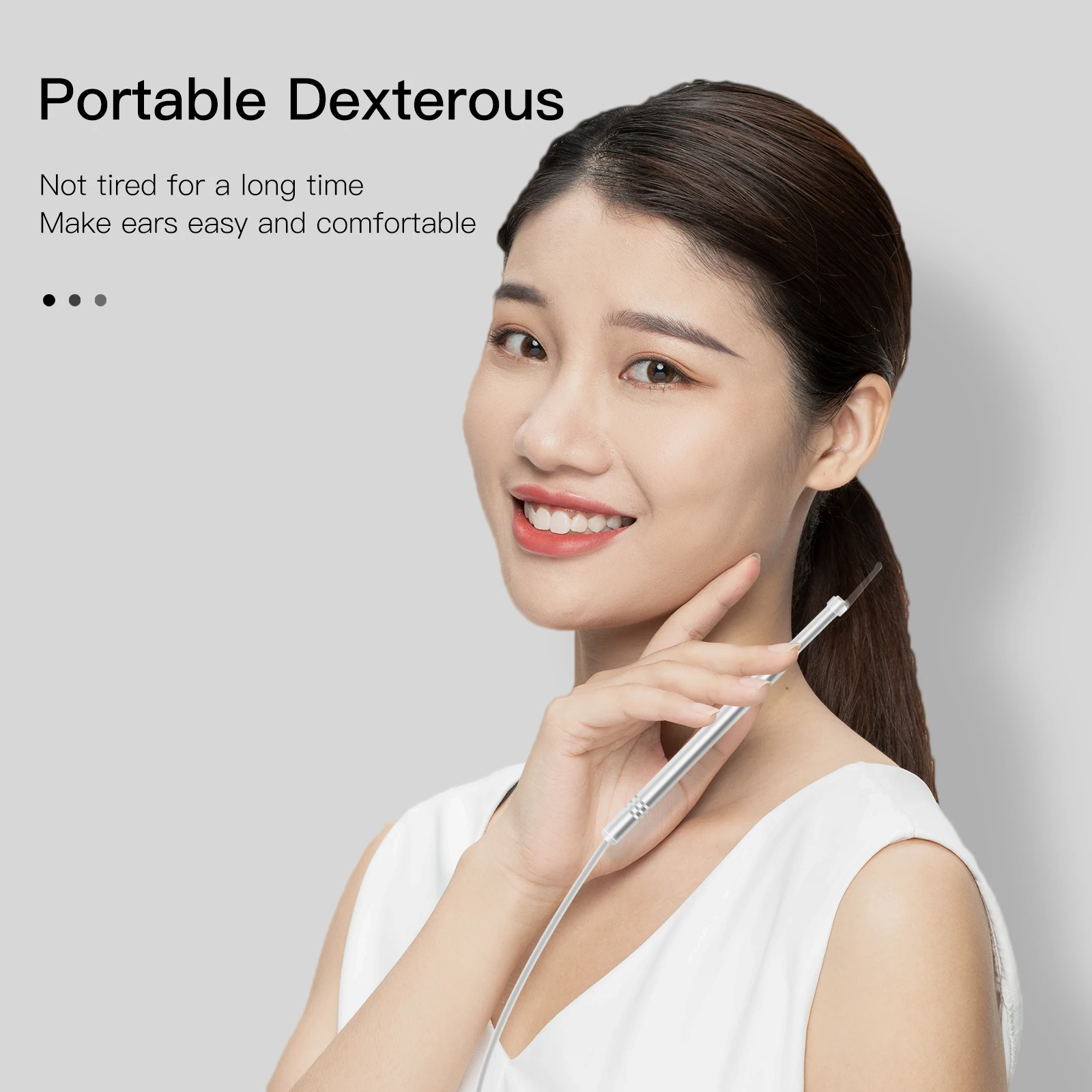 Cheap 3.9mm /5.5mm Ear Cleaner Wax Removal Set Earwax Tools Earwax Cleaning endoscope  ear otoscope for Ear Wax Remover