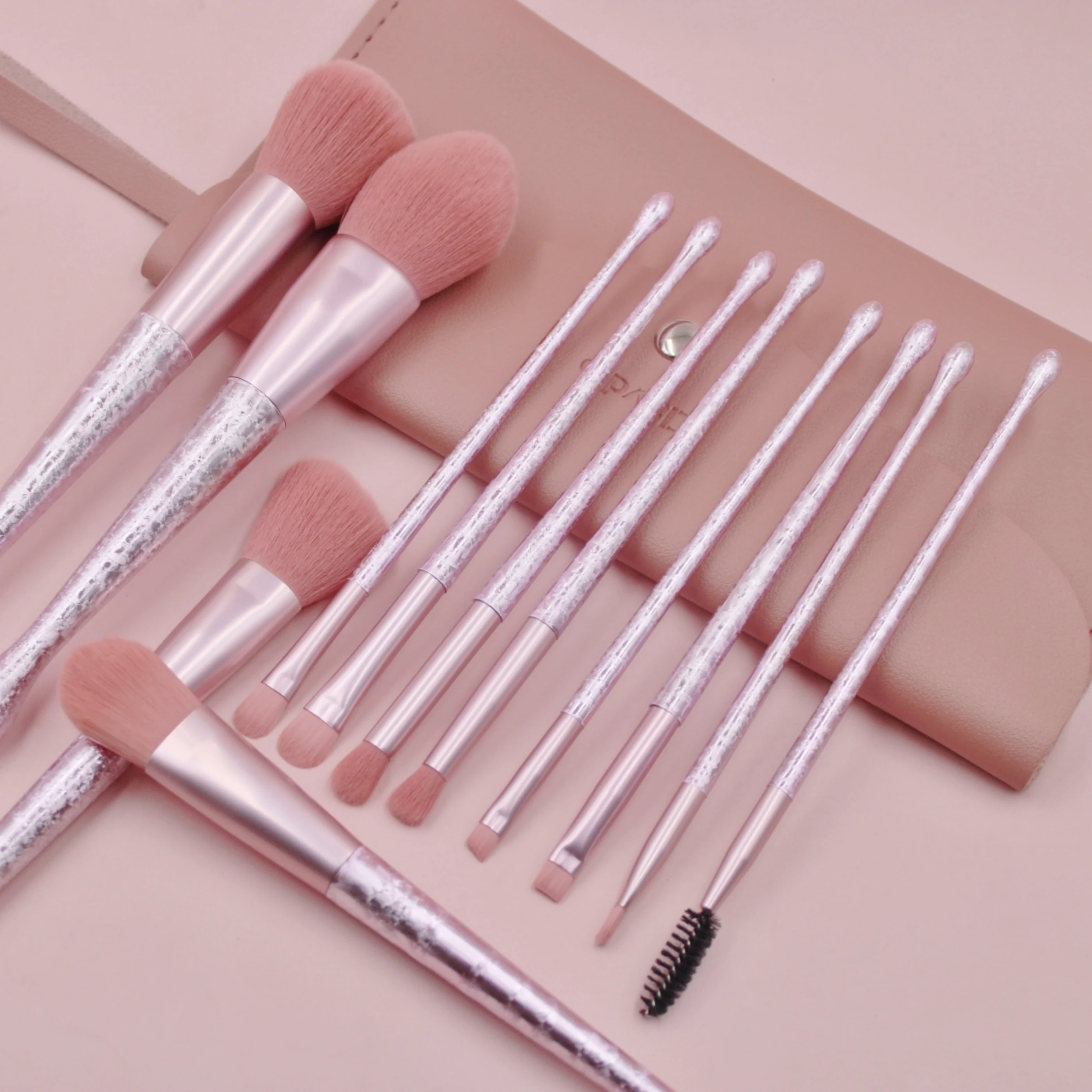 Brushes face Apply and blend foundation powder and mineral  Makeup brush set