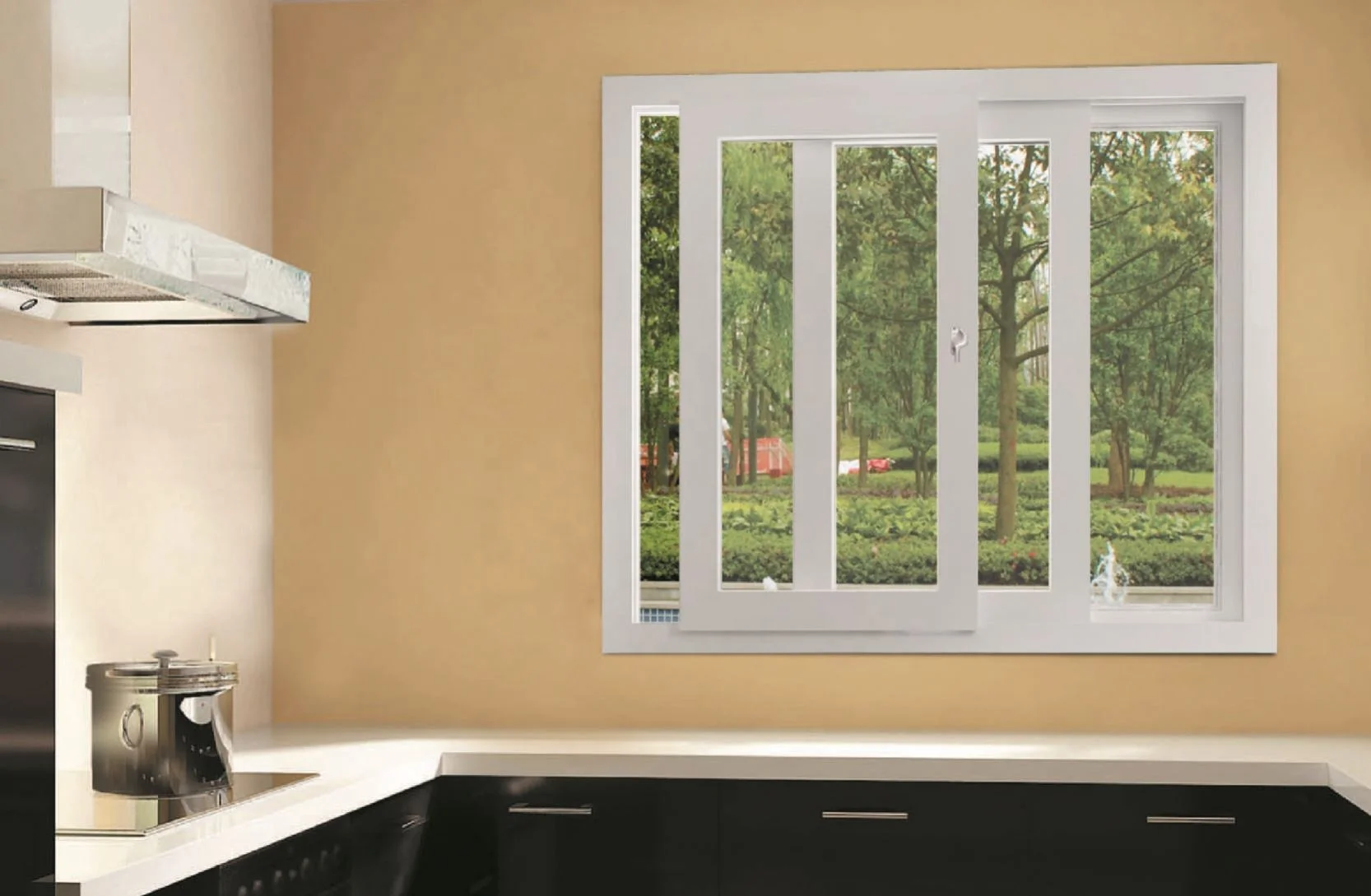 Heavy-Duty Commercial Modern Energy Efficient Office Door External Glass Slide Large Sliding Patio Doors And Windows For Home