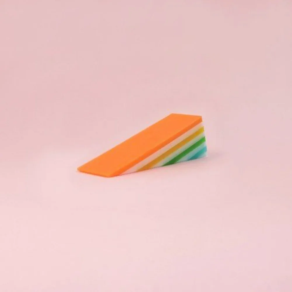 Door Stoppers Home Door Holder Office Door Stop silicone Wedge Stopper Kids Baby Finger Safety Doorstop