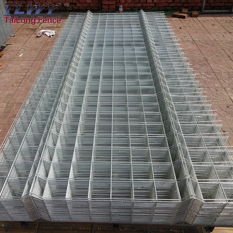 Black Green Pvc Coated 3D Curved Arc Welded Wire Mesh Panel 3D Fence with Peach Post