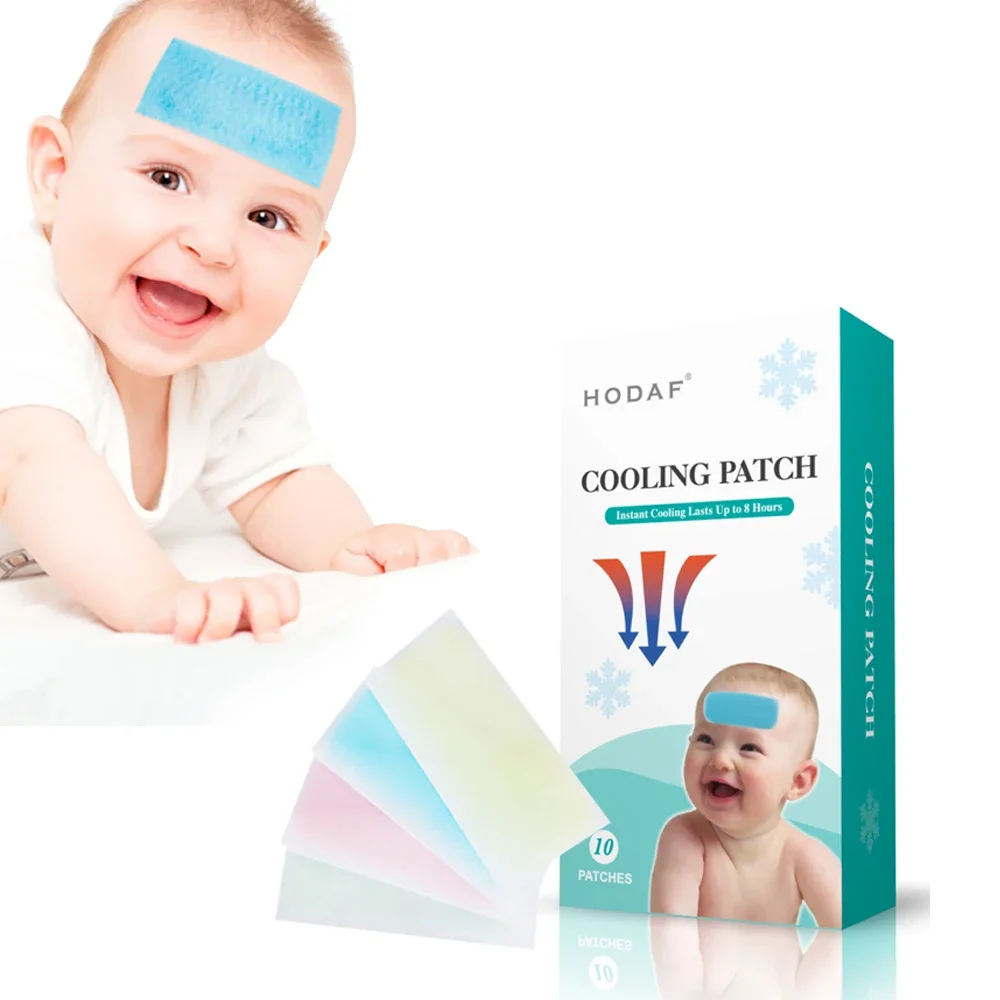 YTD New fever cooling gel patch infant fever cooling patch bed sheet cooling patch