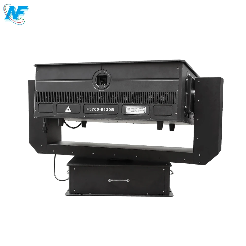 NewFeel IP65 130W Outdoor RGB Animation Laser Light 130 Watt Landmark EvSky Beam Moving Head Laser Light For Large Scale Event