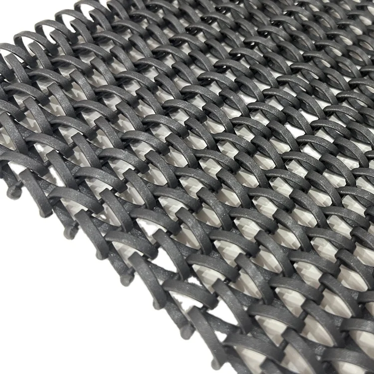 decorative colorful metal drapery wire mesh curtain for building facade