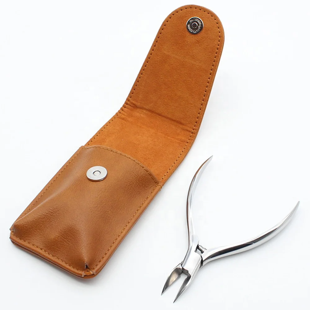 Professional Full Jaw Nail Care Tools Stainless Steel Cuticle Nippers for Ingrown Toes and Fingers