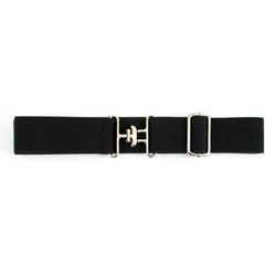 Customized design outdoor military elastic web canvas for women horse riding equestrian fabric belt style casual fashion