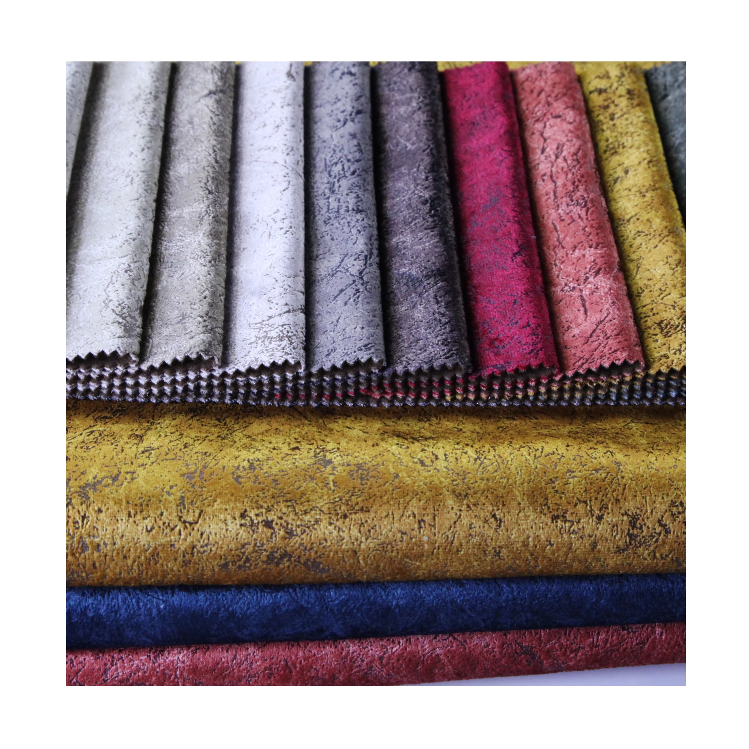 100 Polyester  Microfiber   Fabric for  Car Sale Bag Plain Waterproof sofa fabric Toy