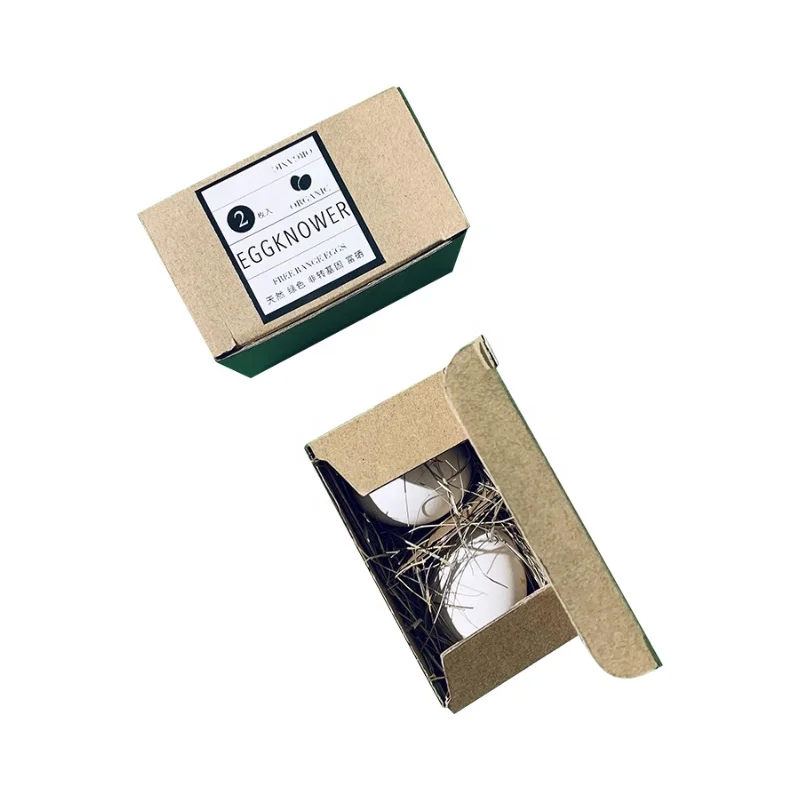 Farm Fresh Eggs Packaging Carton All Sizes Kraft Corrugated Egg Carton Boxes with Logo Printing Extra Large/Big Eggs Paper Boxes