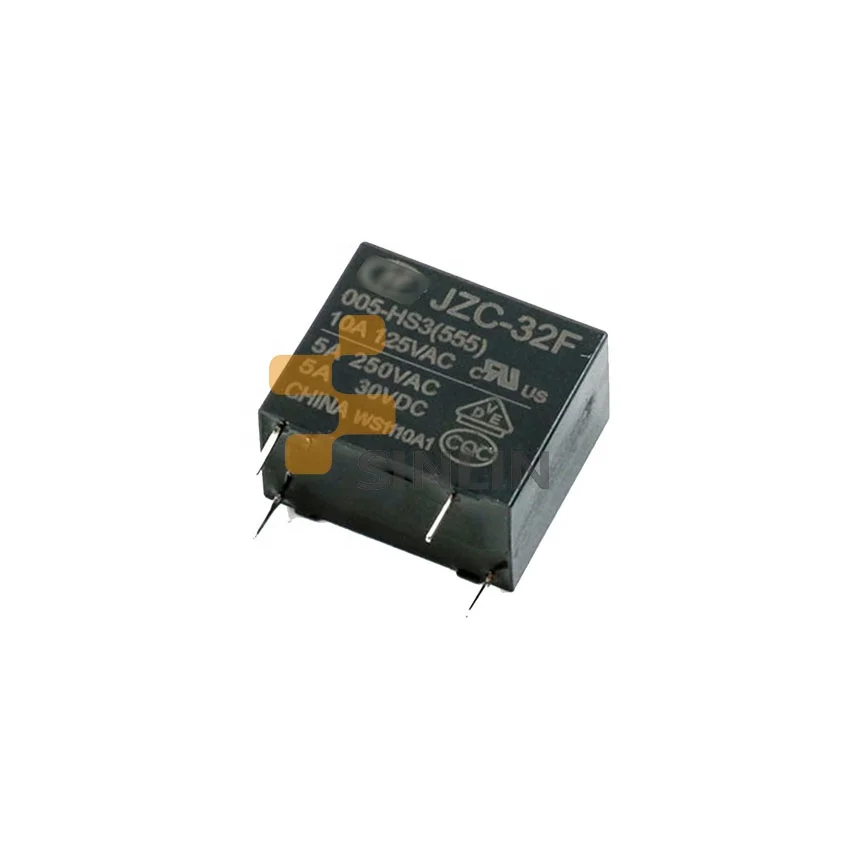 JZC-32F-012-ZS3 JZC-32F-005-ZS3 JZC-32F-024-ZS3 5V 12V 24VDC Relay 3A 250VAC  5pin