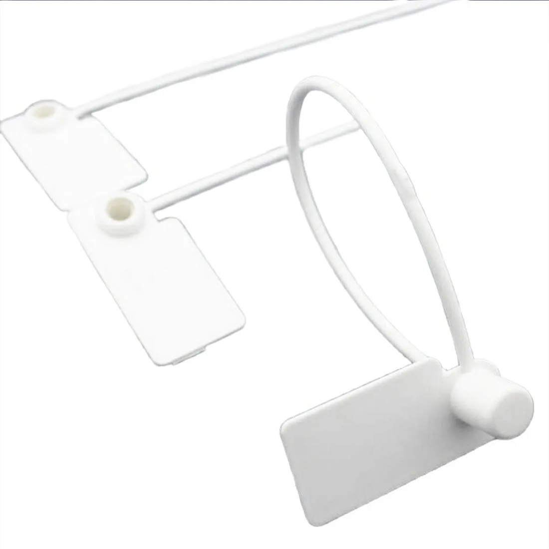 Plastic Seal Disposable Anti-Theft Sign Tag Cable Tie 150mm Long for Clothes Bag Shoes Wholesale