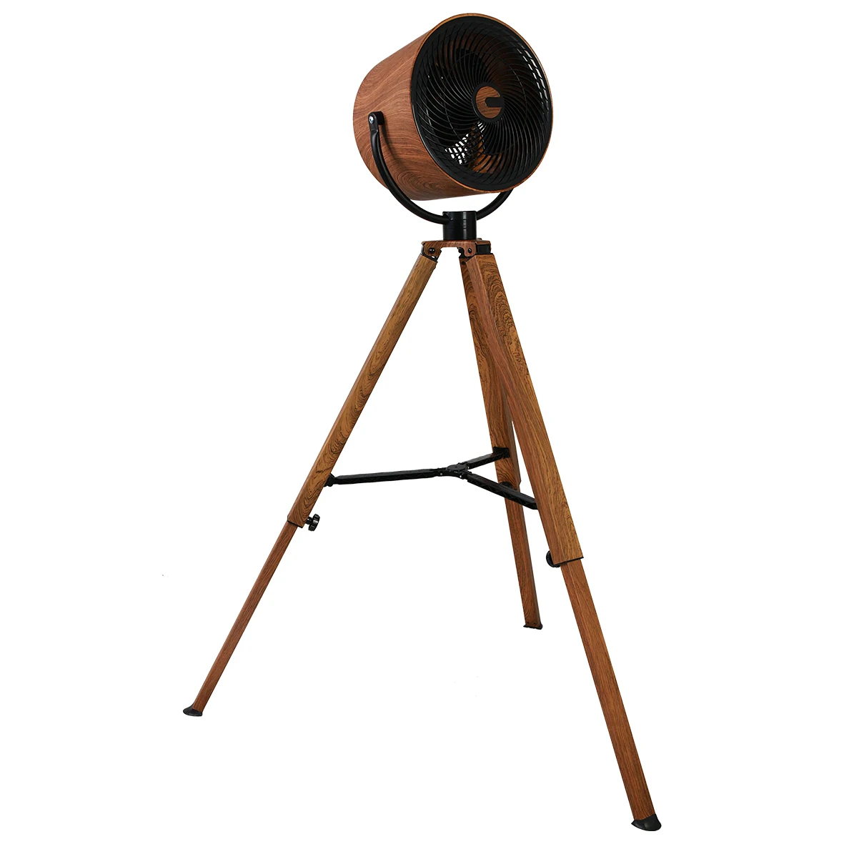 2024 new arrival 10 inch metal tripod fan fashion clock fan with high quality for home appliance physical stock drop shipping