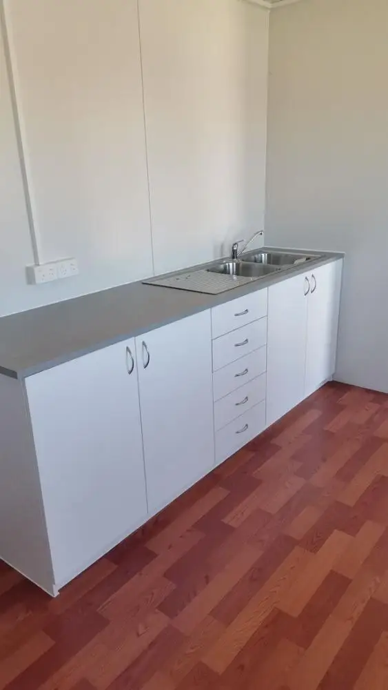 (AU Standard)Luxury prefab house flat pack steel structure container homes with bedroom/kitchen/bathroom/LED light