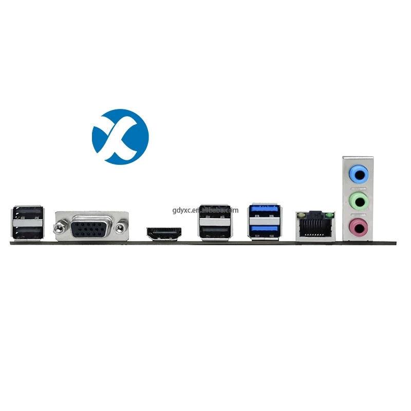 Hot Sale Wholesale Cheap B75 Motherboard Single LAN Mini-ATX DDR3 Desktop Computer Motherboard B75 For Gaming Case