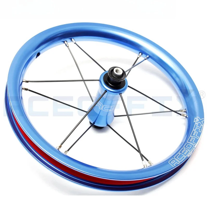 Bicycle wheel set bicycle wheel ring 12 inch wheel set