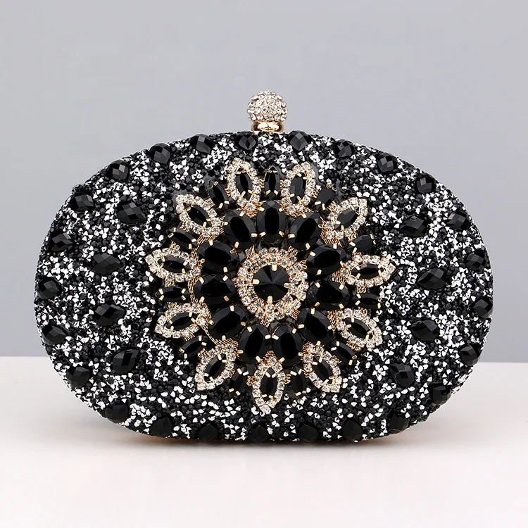 NEW Arrival Diamond Luxury Bag Rhinestone Chain Party Clutch Dress Shiny Evening Handbag For Ladies