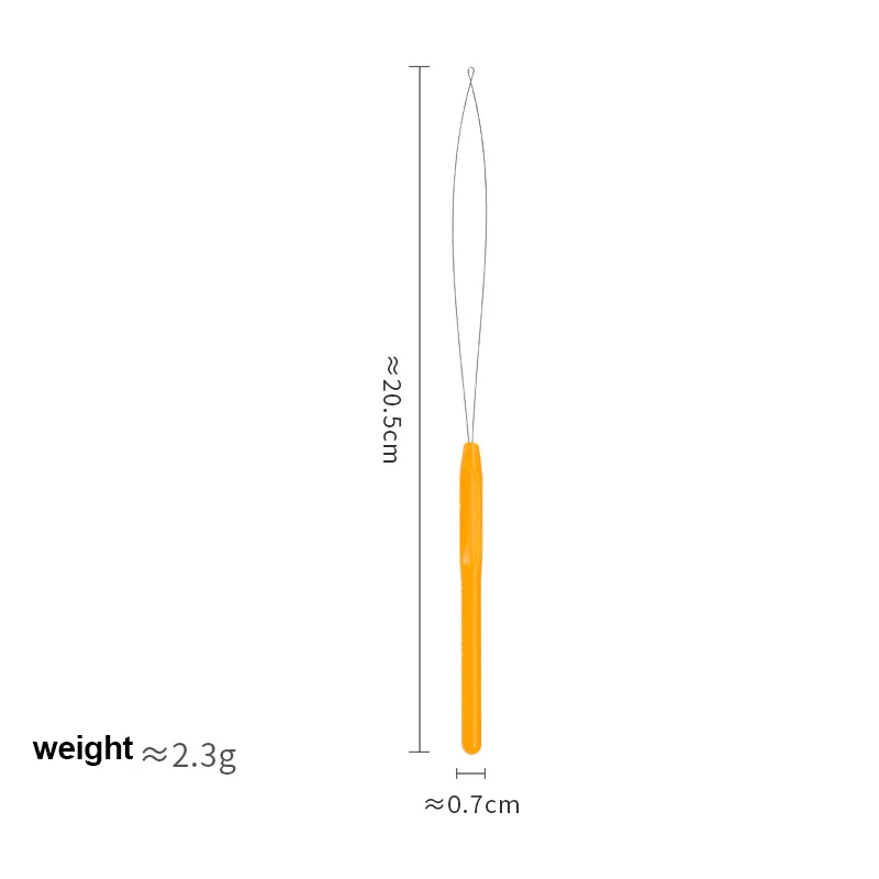 New Plastic Handle Sewing Knitting Tool Tufting Needle Threader for Tufting Gun Using