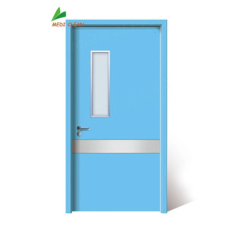 Hospital dental clinic airtight door/clean room door/ laboratory steel door single door
