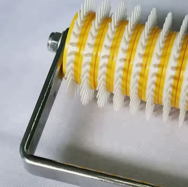 Floor & Wall Air Bubble Removing Self Leveling Steel Spike Roller Epoxy Flooring Roller