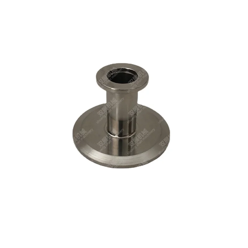 Sanitary ISO KF to Tri clamp adapter 304 Stainless Steel