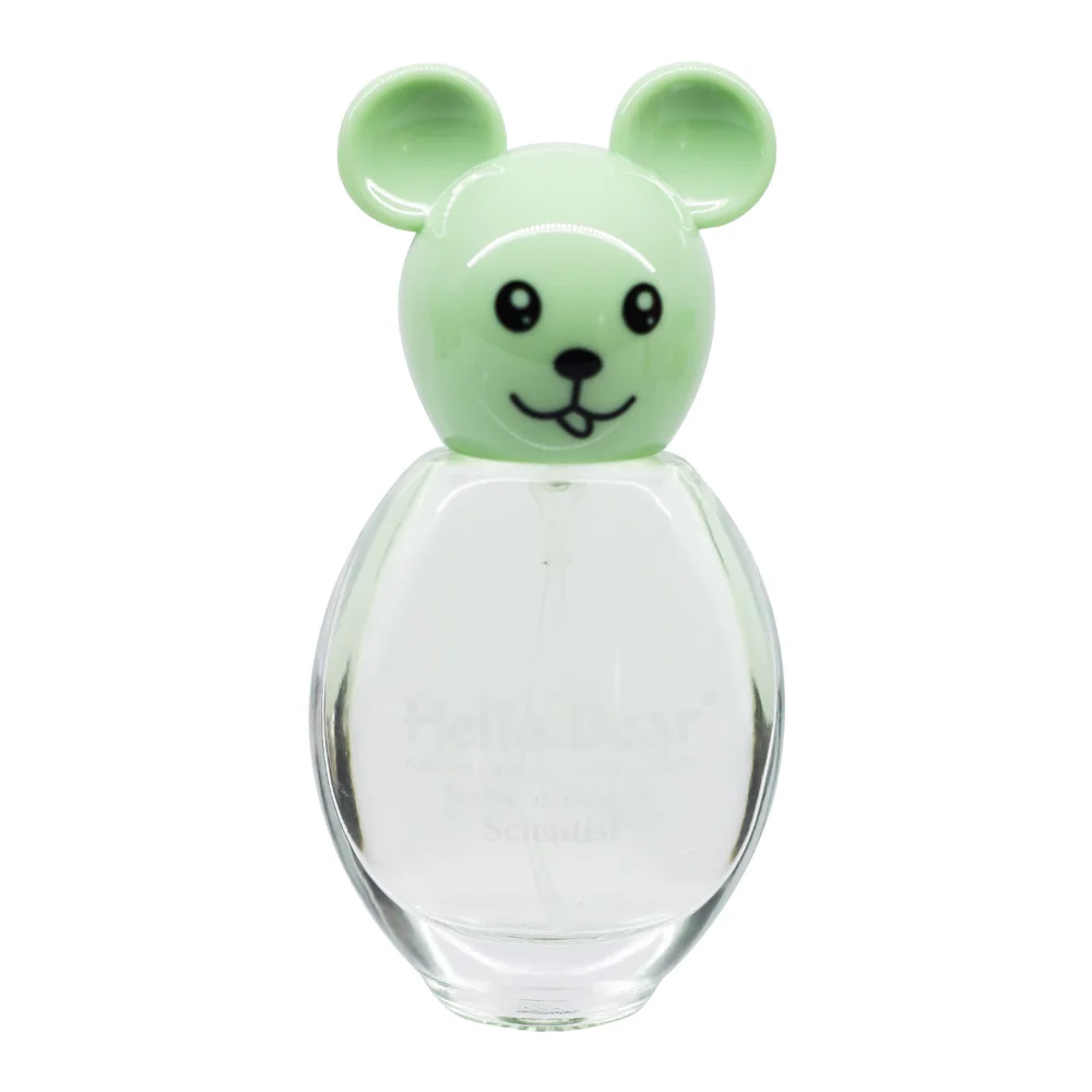 OEM&ODM Service Support Mild Formula Grass Green Animal Baby Cologne Perfume with Glass Bottle in Low Price