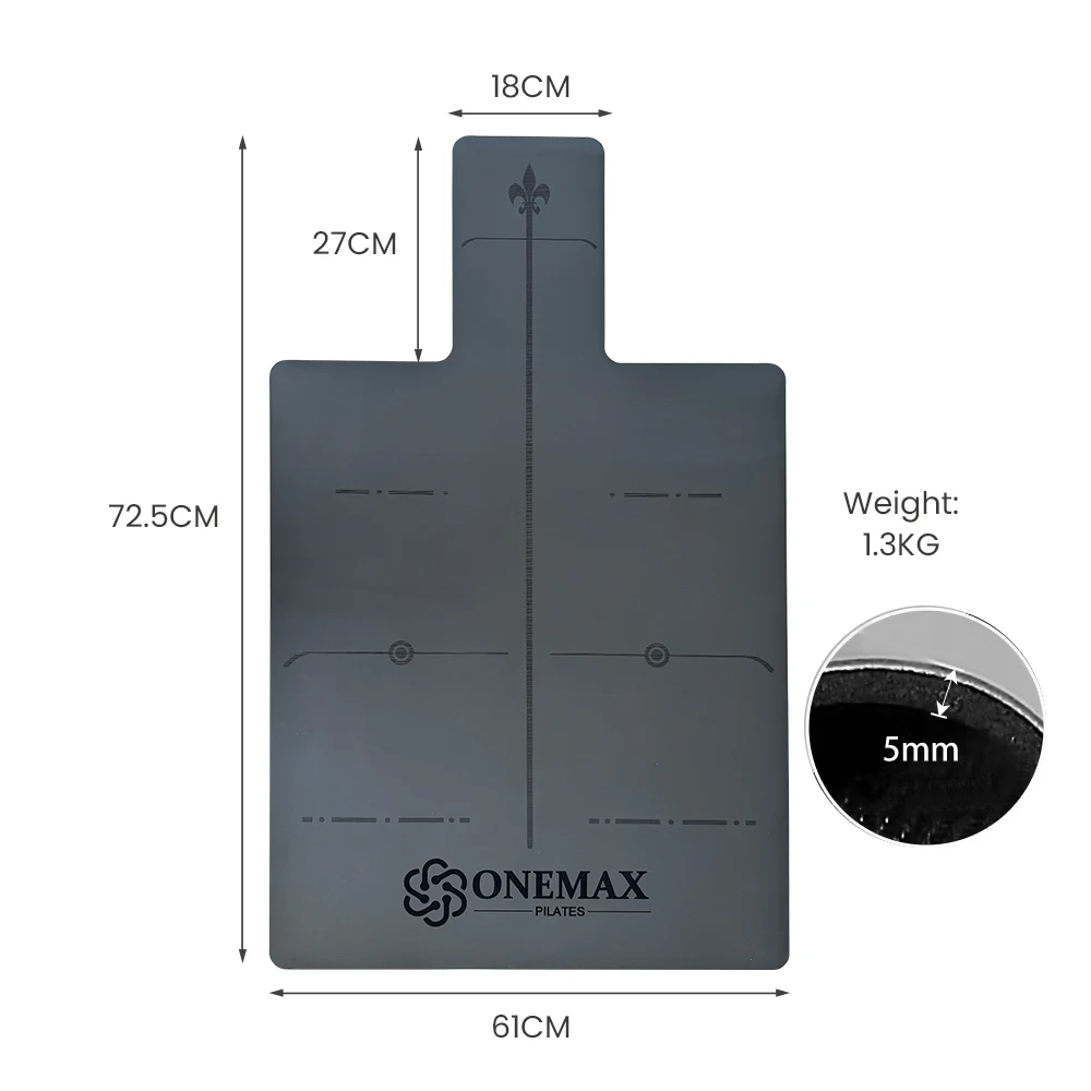 ONEMAX OEM/ODM Wholesale Professional Pilates Bed Folded Non Toxic Reformer Mat