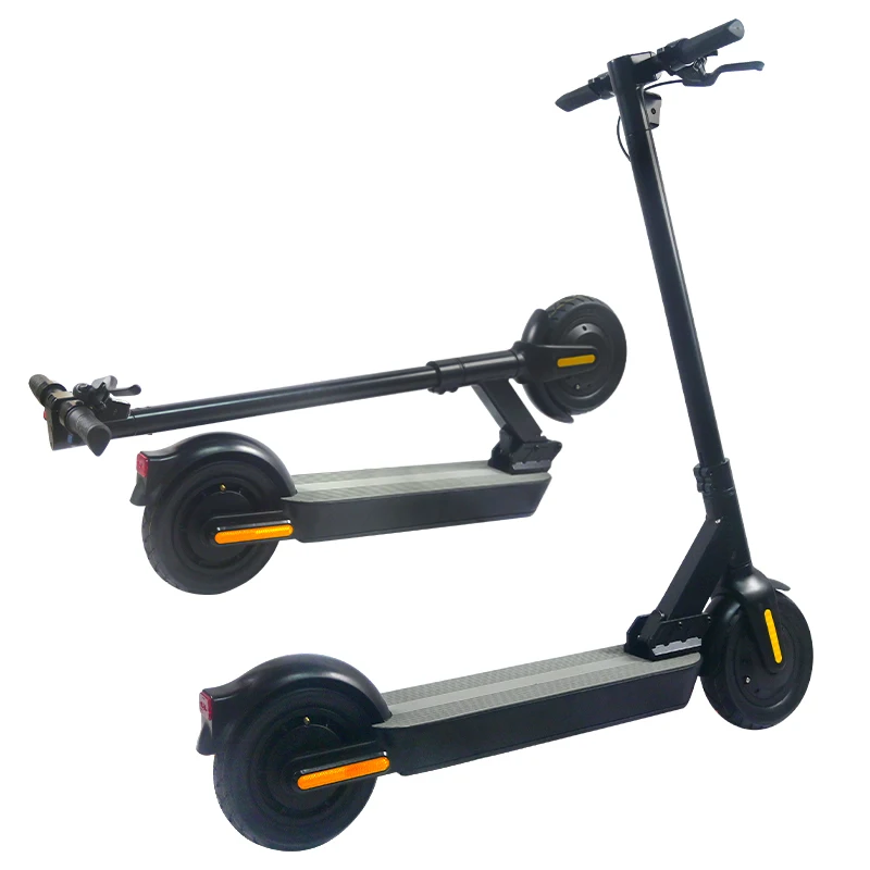 2021 New Design LED Panel Showing Speed 36V 7.5AH Lithium Battery Powerful Electric Scooters with Brushless Motor