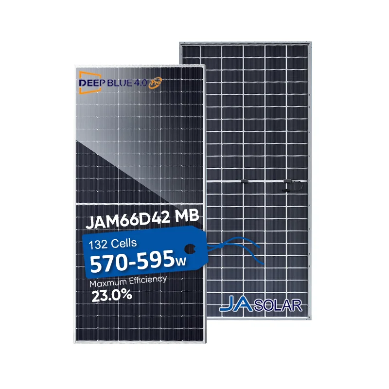 132 солнечные батареи типа bificial panouri 570W 575W 580W 585W 590W 595W
